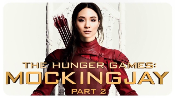 Constance Wu photoshopped into the film poster for \"The Hunger Games: Mockingjay Part 2.\"