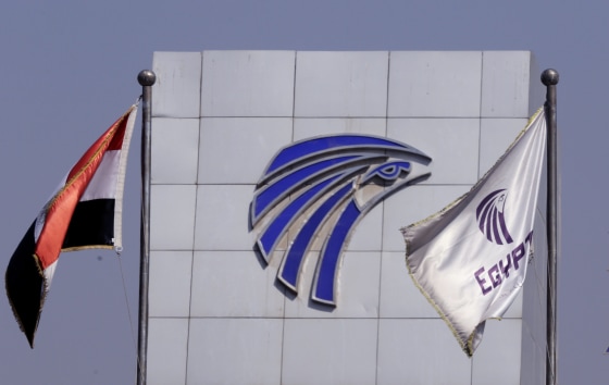 Image: An Egyptair building at Cairo International Airport