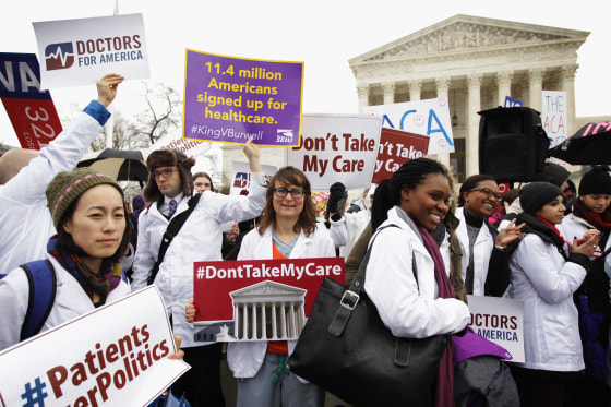 Supreme Court Hears Case Challenging Obama's Affordable Health Care Act