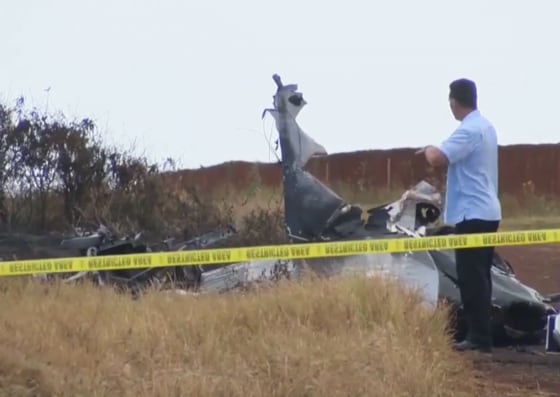 Image: Scene of the plane crash
