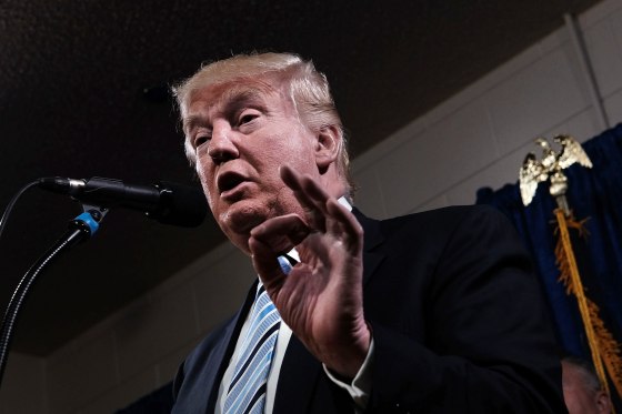 Image: Donald Trump Attends Petroleum Conference In North Dakota