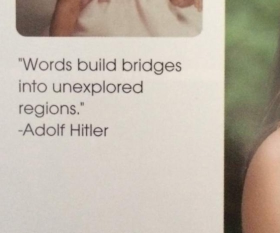 Pages in the Quaker Valley High School yearbook.