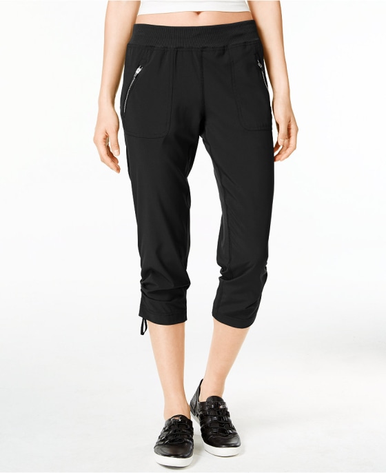 Calvin klein performance commuter active strech woven 2024 capri pants