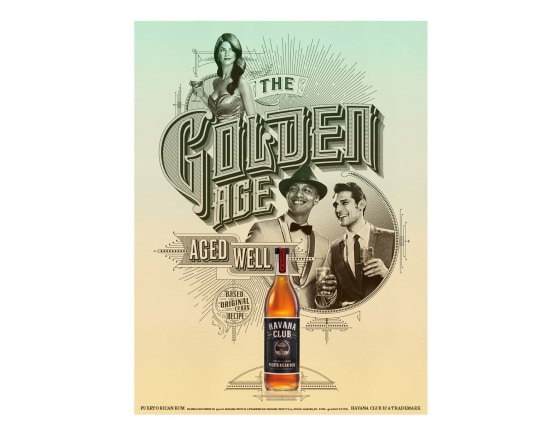 Bacardi's new "Havana Club" rum ad campaign.