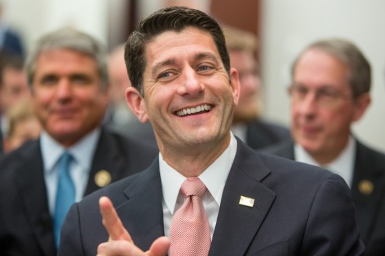 Image: Paul Ryan, House GOP Leaders Discuss Improving US National Security