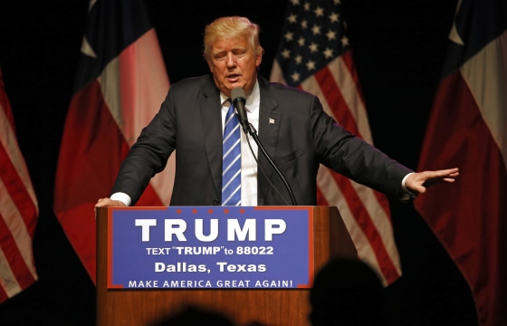 Image: Donald Trump Holds Campaign Rally In Dallas