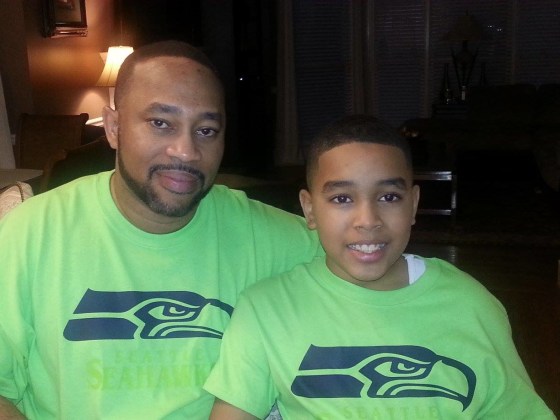 Vincent McCant and his son Jack McCant