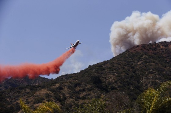 Simmering Heat Fuels the Flames for Pair of California Wildfires