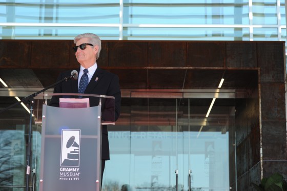 Mississippi Governor Phil Bryant at the Grand Opening of GRAMMY Museum Mississippi on March 5, 2016 in Cleveland, Mississippi.