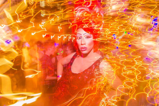 Lady Quesa'Dilla, community activist and drag queen.