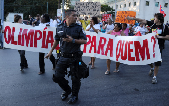 BRAZIL-OLY-2016-PROTEST