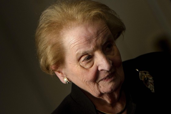 Image: US-DIPLOMACY-ALBRIGHT