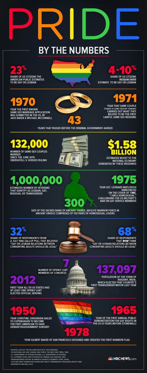 Infographic Pride By The Numbers