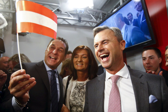 Image: Heinz-Christian Strache and Norbert Hofer