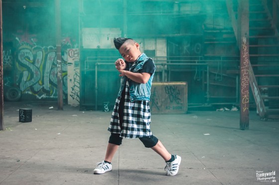 Aidan Prince Xiong is a 10-year-old dancer who has performed with with Justin Bieber, Missy Elliott, and Flo Rida.