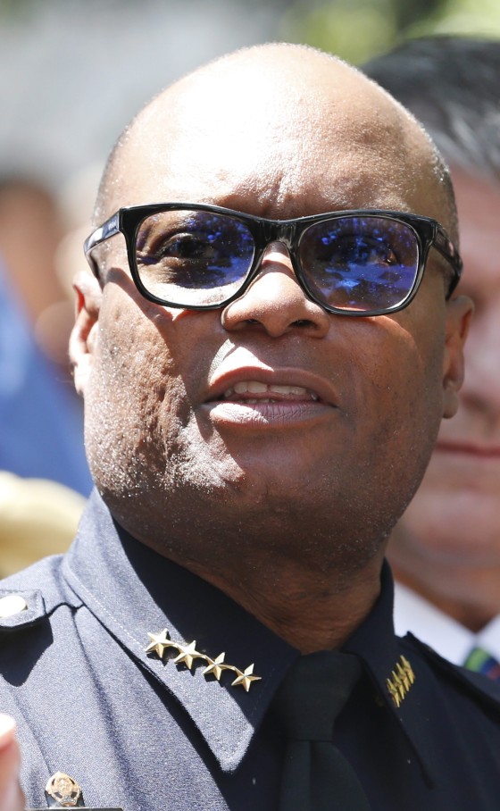 Image: Prayer service in Dallas