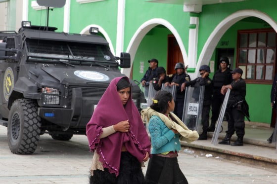 Mayor, administrator of indigenous community slain in southeast Mexico