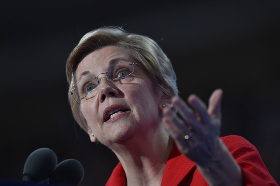 Elizabeth Warren Calls Trump Small Insecure Money Grubber