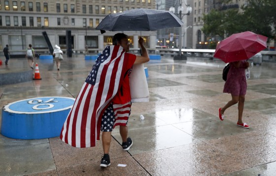 IMAGE: Rain in Philadelphia