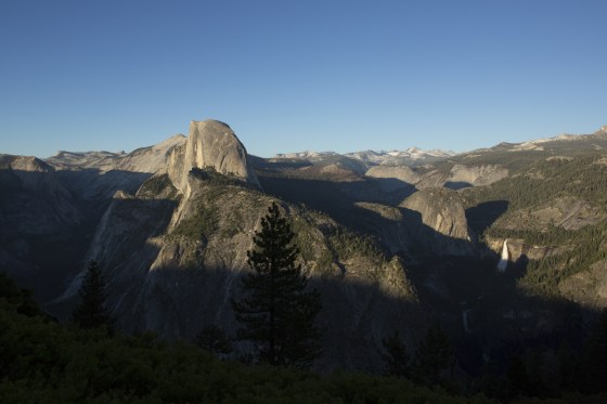 Image: The sun sets across Yosemite Valley in Yosemite National Park, California