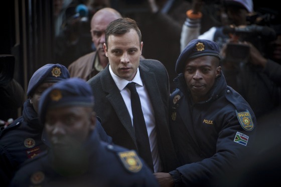 Image: Oscar Pistorius in July.