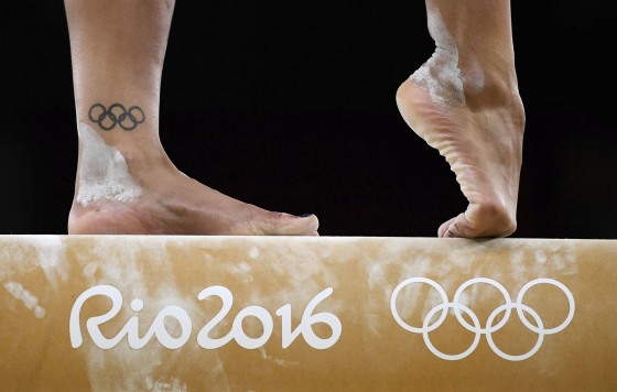 Image: 2016 Rio Olympics - Gymnastics training