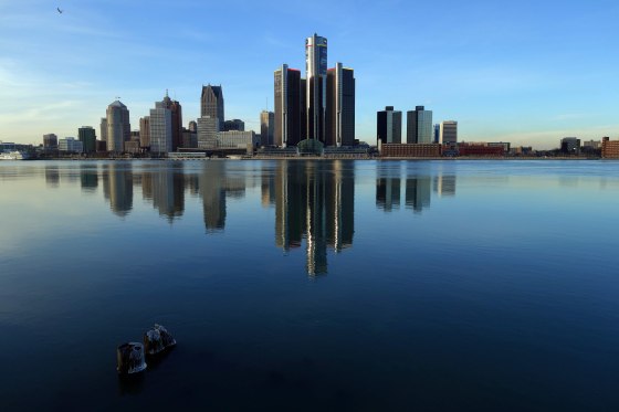 Image: TOPSHOT-US-DETROIT-AUTO-SHOW