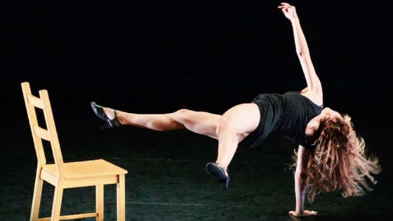 A performer with the BalaSole Dance Company.