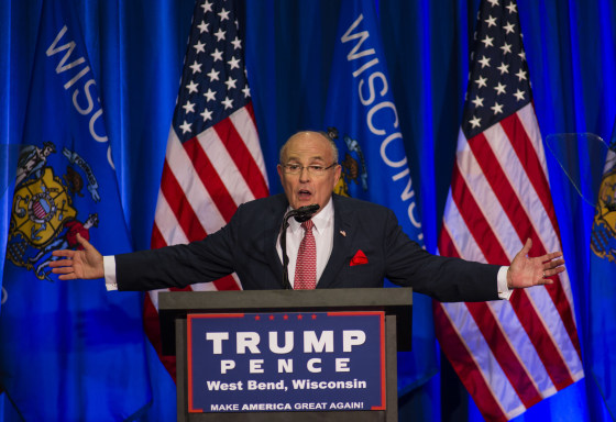Image: Donald Trump Holds Rally In West Bend, Wisconsin