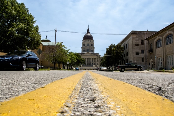 The Kansas State Capitol in Topeka