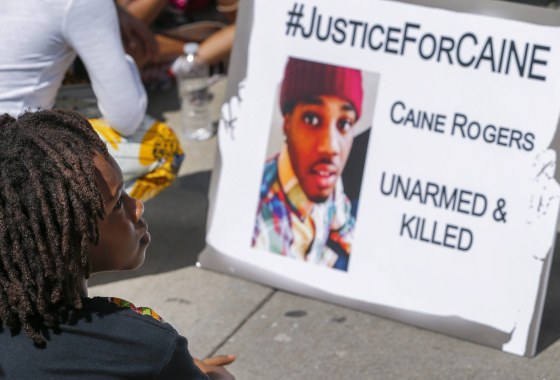Image: Police shooting protest in Atlanta, Georgia