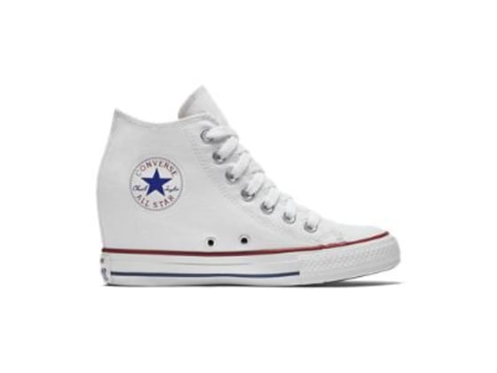 chuck taylor all star plaid lux wedge