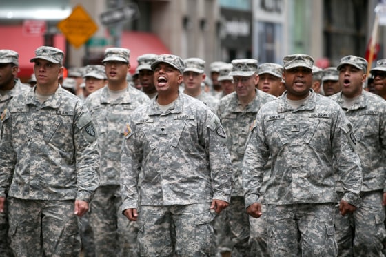 Veterans Day Parade in New York City