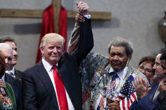 Image: Donald Trump, Don King