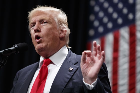 Image: Donald Trump speaks during a campaign rally