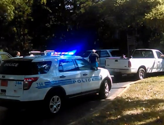 Cell phone video shows the moments leading up to the fatal police shooting of Keith Lamont Scott in Charlotte, North Carolina.