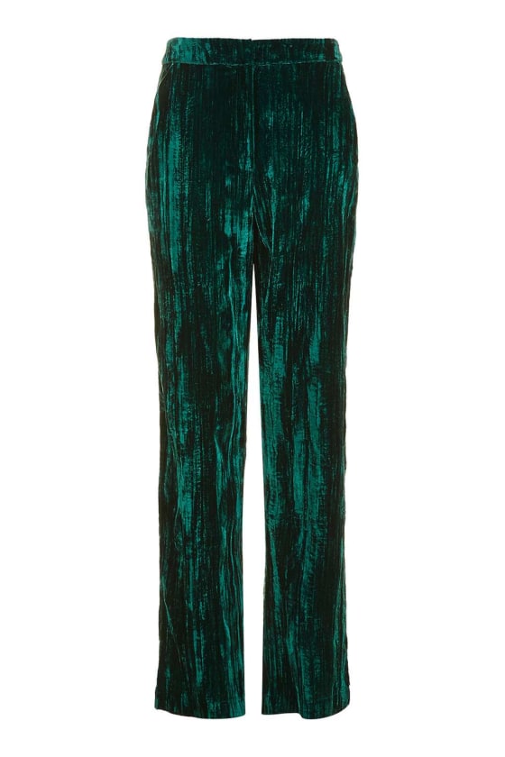 Green Velvet Trousers + Finding your Confidence with Modcloth