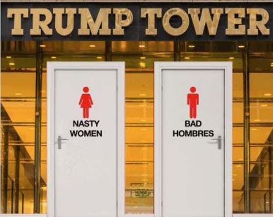 Image: Presidential debate meme