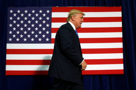 Image: Trump holds a campaign rally in Fletcher, North Carolina