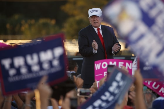 IMAGE: Donald Trump in Naples, Fla.