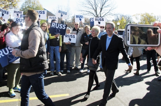 Image: Russ Feingold, Christine Ferdinand