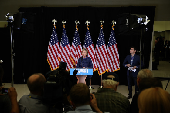 Hillary Clinton Holds Early Voting Rallies In Iowa