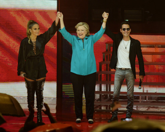 Image: Hillary Clinton presidential campaigning, Miami, USA - 29 Oct 2016