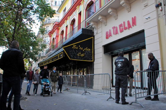 Bataclan Concert Hall Unveils New Facade One Year After Attacks - Paris