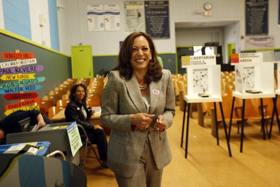 California AG Kamala Harris Campaigns For U.S. Senate Seat