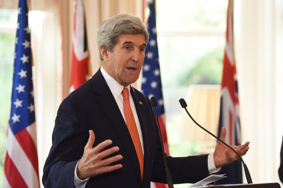 Image: U.S. Secretary Of State John Kerry Visits Wellington