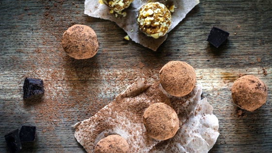 Gluten-Free Dessert: Almond Hemp Chocolate Truffles