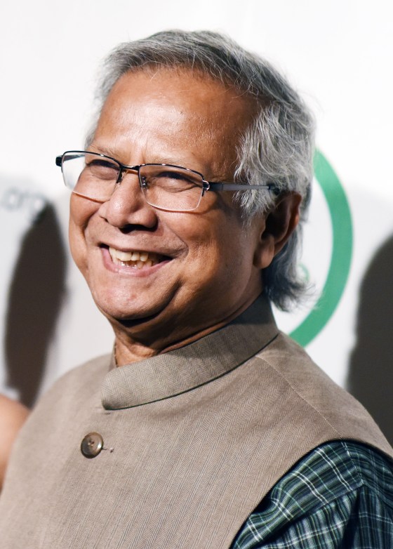 Image: Dr. Muhammad Yunus on Oct. 24, 2016