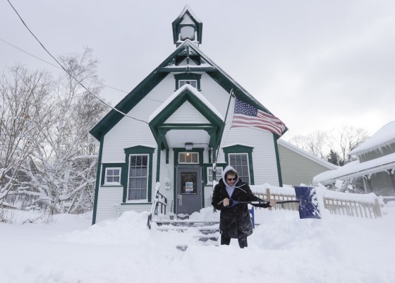Image: Lake-effect snow in New York