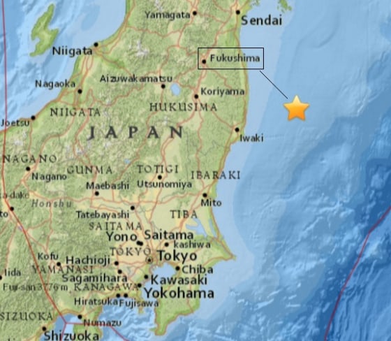 IMAGE: Japanese earthquake
